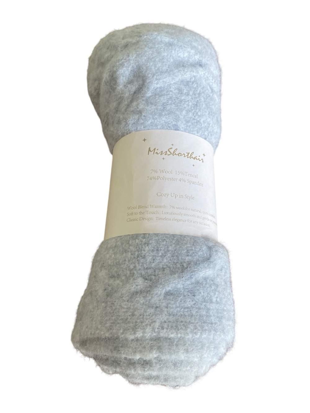 NWT Miss‎ Shorthair Oversized Scarf B30